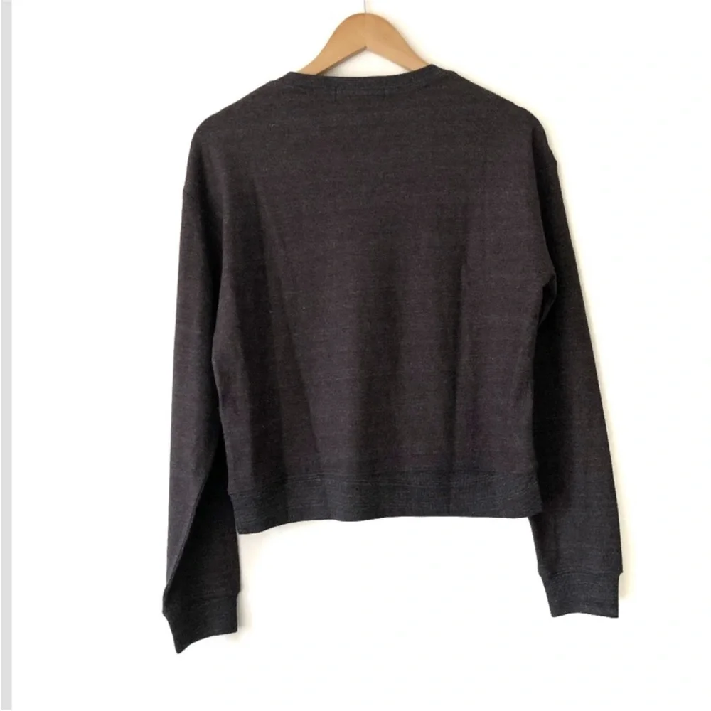 Spiritual Gangster LOVE Pullover Gray Sweater - Picture 3 of 5